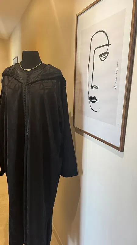 Djellaba Noire — RY Kimono