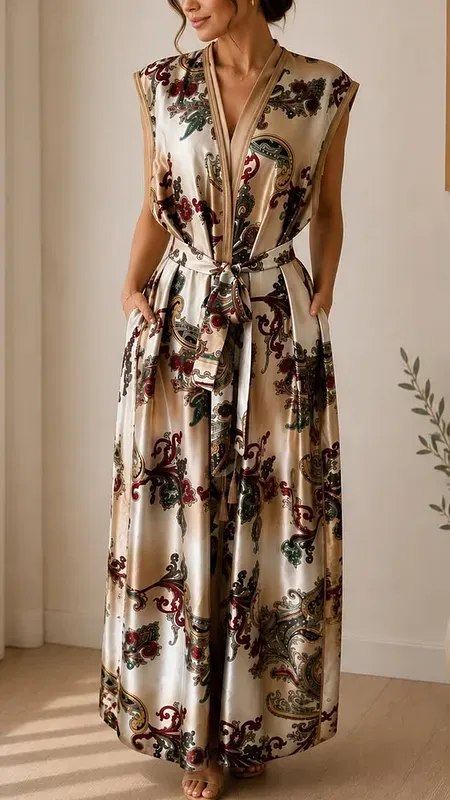 Kimono Soie Sable — RY Kimono